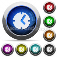 Clock button set