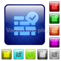 Color active firewall square buttons