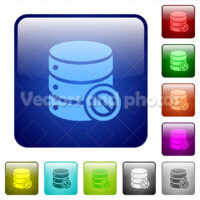 Disabled database color square buttons