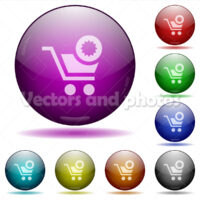 Warranty product purchase glass sphere buttons